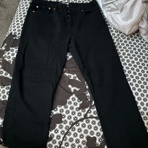 Levi wedgie straight jeans